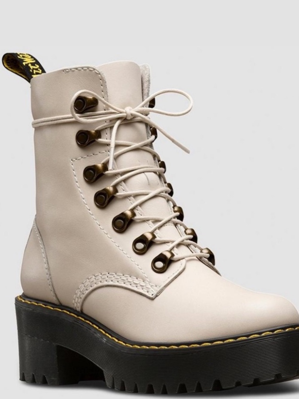 Dr. Martens Leona Lace-Up Platform Boots